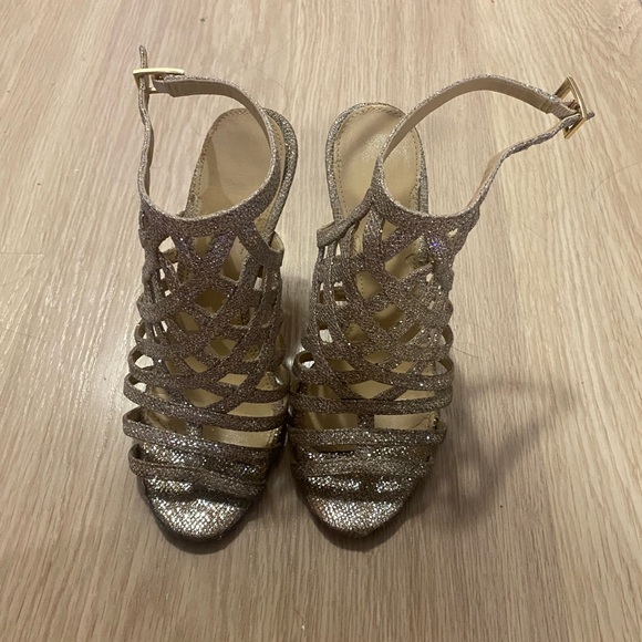 Michael Kors Sparkly Trinity Sandals - Picture 2 of 3